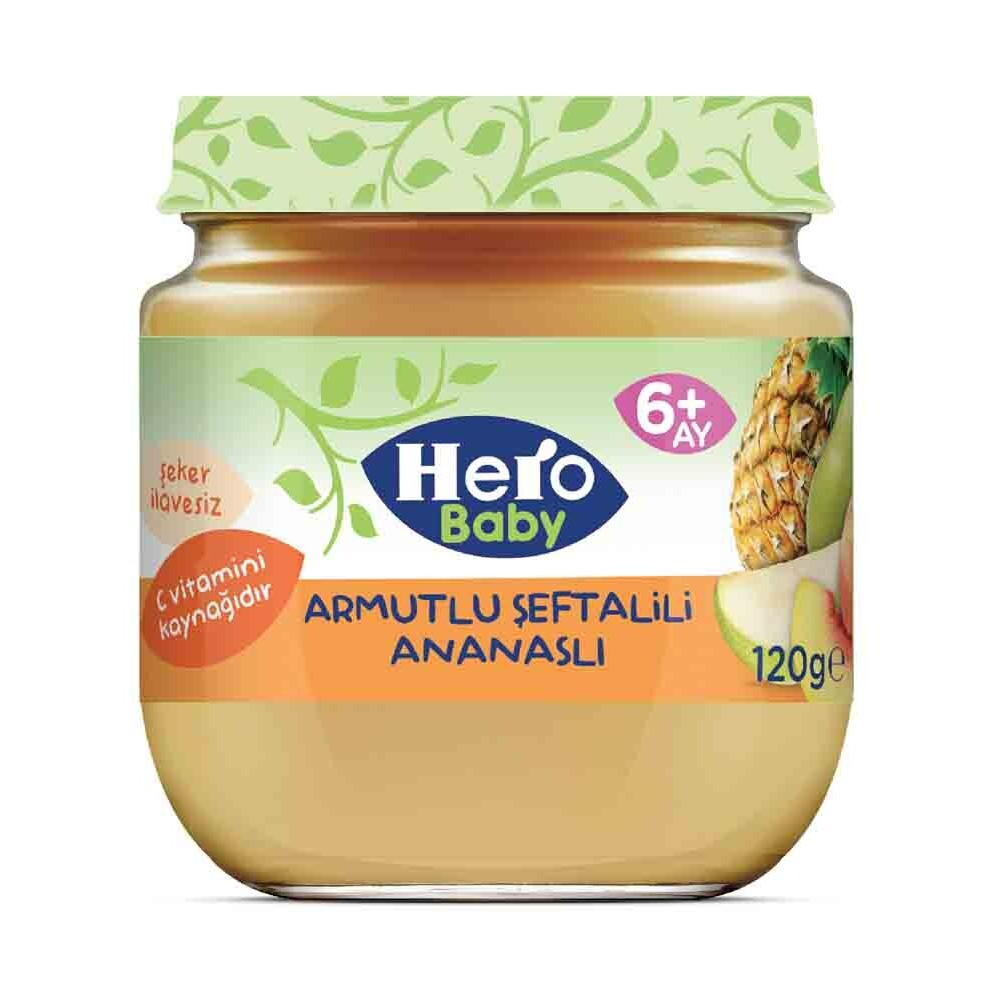 Hero Baby Armut Ananas Şeftali 120 Gr Bebek Mamaları Fiyatı