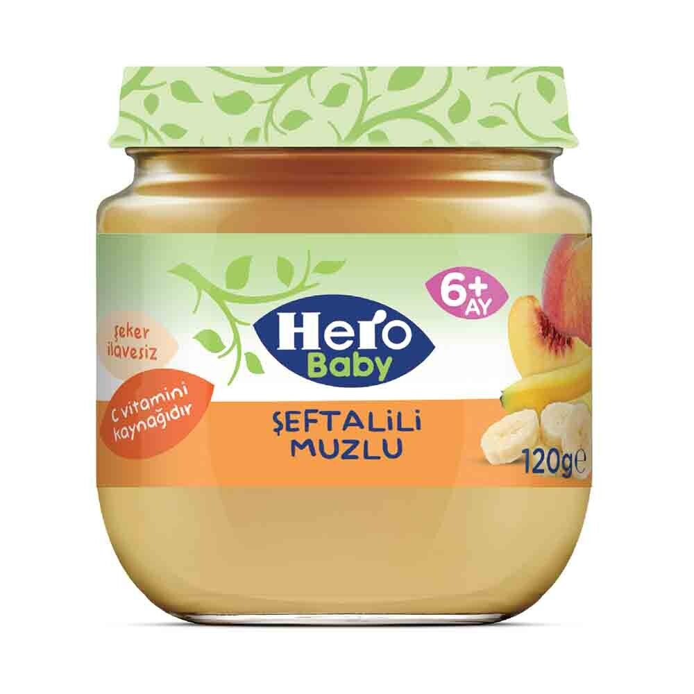 Hero Baby Şeftali Muz 120 Gr Bebek Mamaları Fiyatı