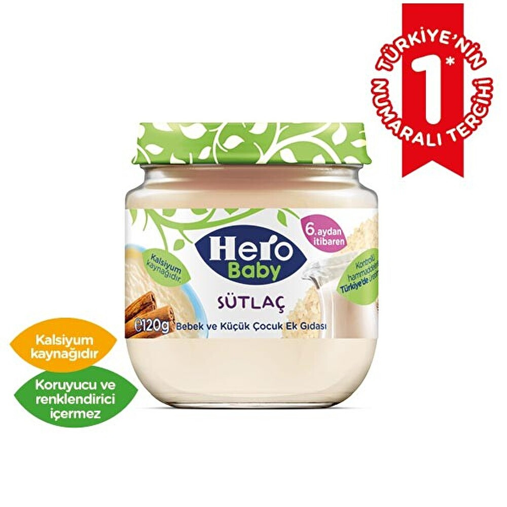 Hero Baby Sütlaç 120 Gr Bebek Mamaları Fiyatı
