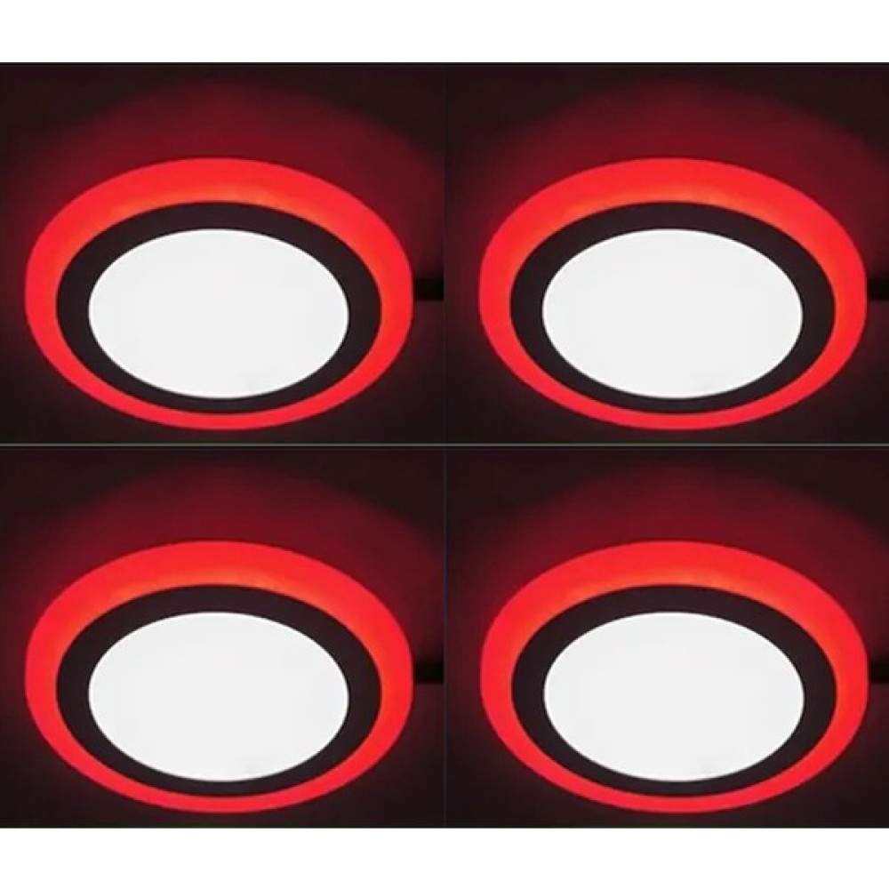 Hero Led 3+3 Watt Çift Renkli LED Panel - 6W Iki Renkli Panel – Kırmızı Beyaz Işık Spot Fiyatı