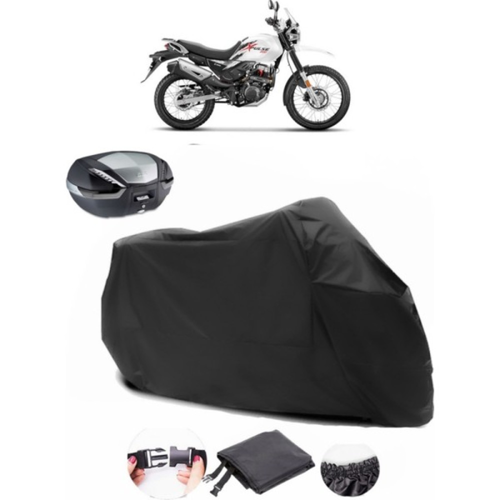 Hero Xpulse 200 Arka Çanta Uyumlu Siyah Motosiklet Branda Su Geçirmez Dayanıklı Kumaş Motorsiklet Brandaları Fiyatı