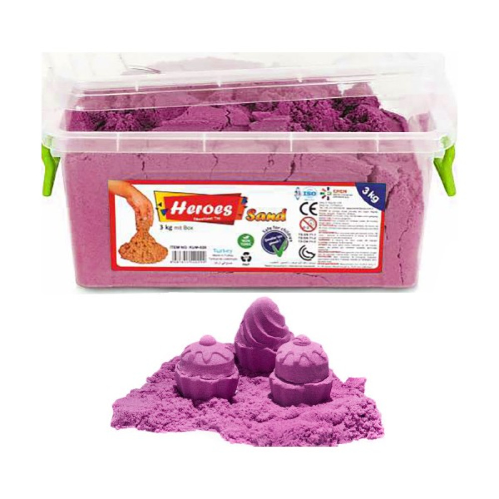Heroes Kinetik Kum 3000 gr Pembe Oto Boyaları Fiyatı