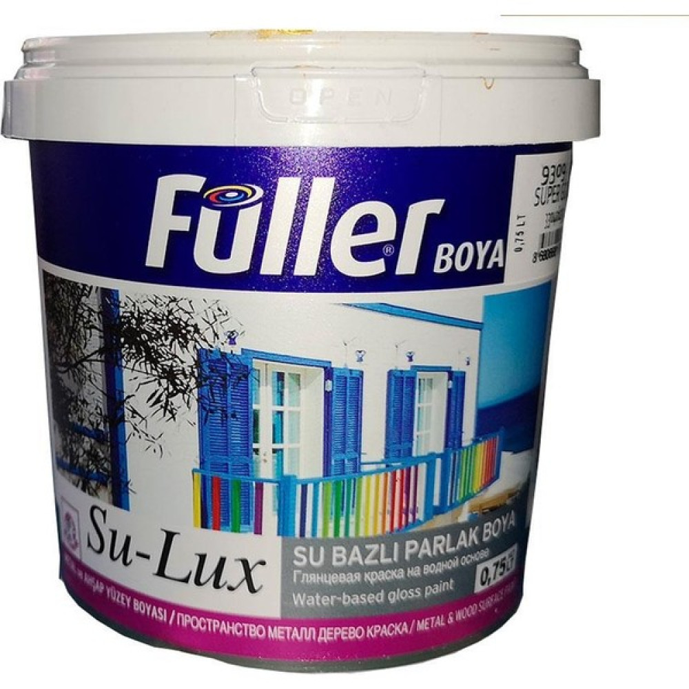 Hersey Evinizde Füller Sulux Havai Mavi 0,75 Litre Su Bazlı Yağlı Boya - 8680668164621 İç Cephe Duvar Boyası Fiyatı