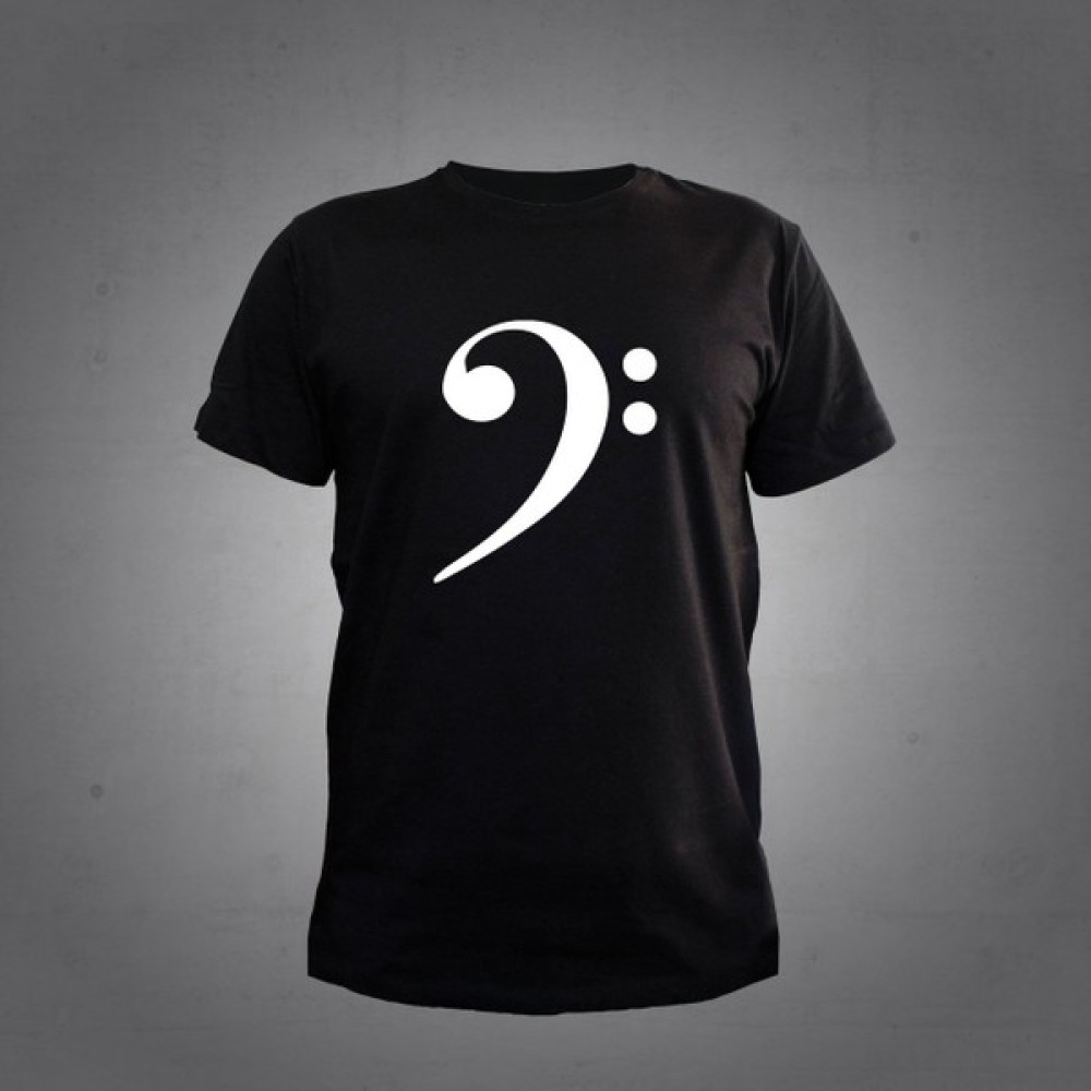 Herşey Nota Fa Anahtar Siyah T-Shirt T-Shirt & Sweatshirt (Outdoor) Fiyatı