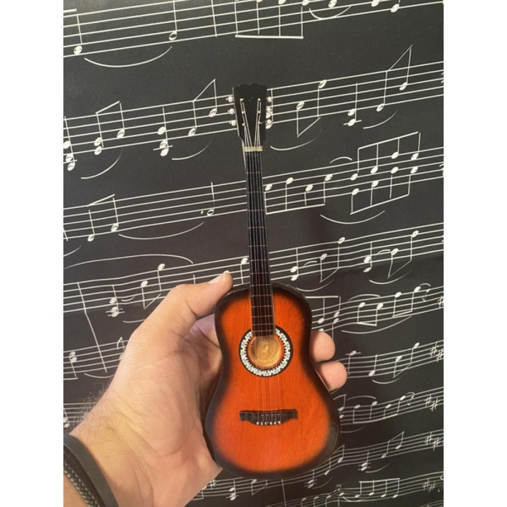 Herşey Nota Minyatür Gitar Klasik Gitar Jwın Lanas Type Klasik Gitar Biblo 25 cm - Violin Sunburst Elektro Gitarlar Fiyatı