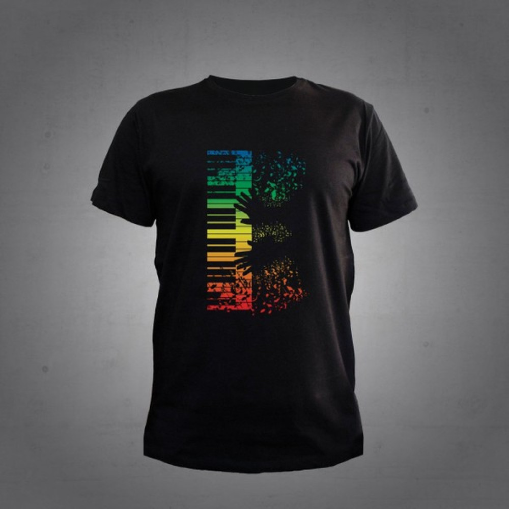 Herşey Nota Piyano Siyah Tshirt T-Shirt & Sweatshirt (Outdoor) Fiyatı
