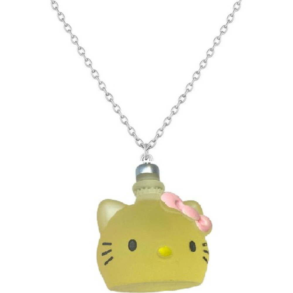 Herşey Nota Sarı Hello Kitty Saydam Kolye - Gümüş - 60 cm Bijuteri Kolye Fiyatı