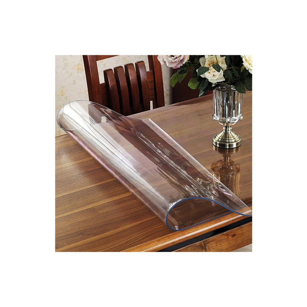 Herseyygüzell Şeffaf 1.5 Mm Kalınlık Pvc Mika Masa Koruyucu 100 x 140 Beden Masa Örtüsü Fiyatı