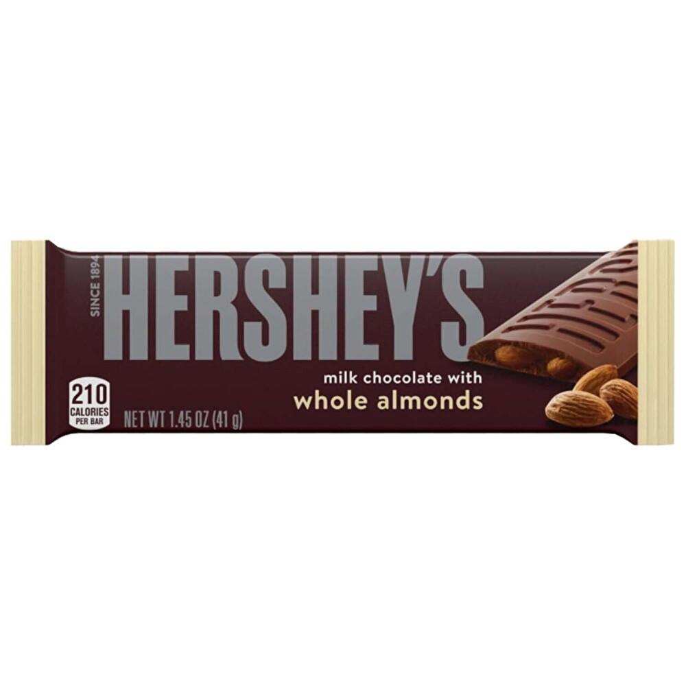 Hershey'S Bütün Bademli Sütlü Çikolata 41 g Çikolata ve Gofret Fiyatı