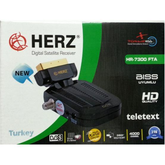 Herz 7300 Uydu Alıcı Kumanda