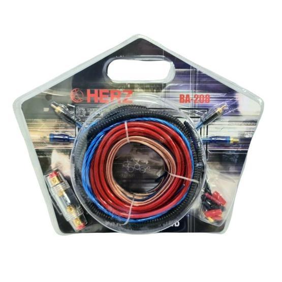 Herz 8GA 1500W Oto Anfi Kablo Seti