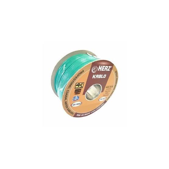 Herz RG6U6 100 m Yeşil Uydu Anten Kablosu