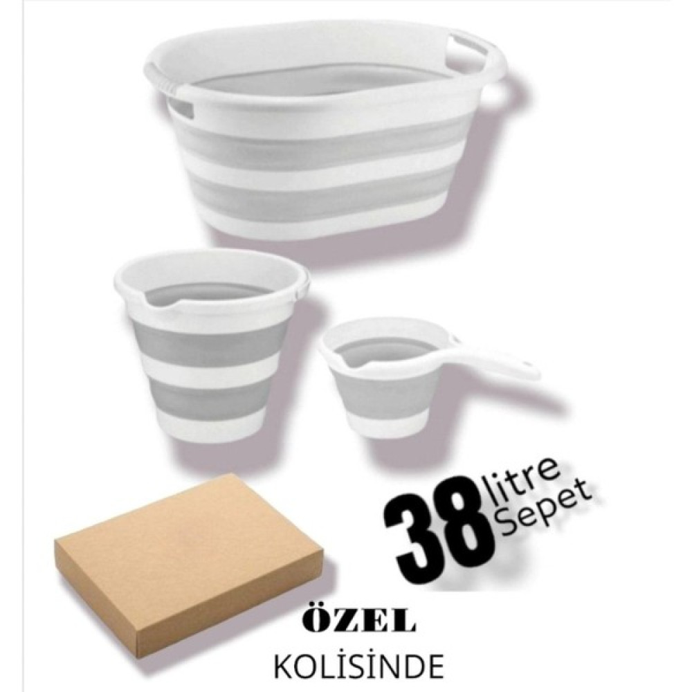 Herza House Katlanır Set Multi 3 Lü Eşya Saklama / Düzenleme Fiyatı