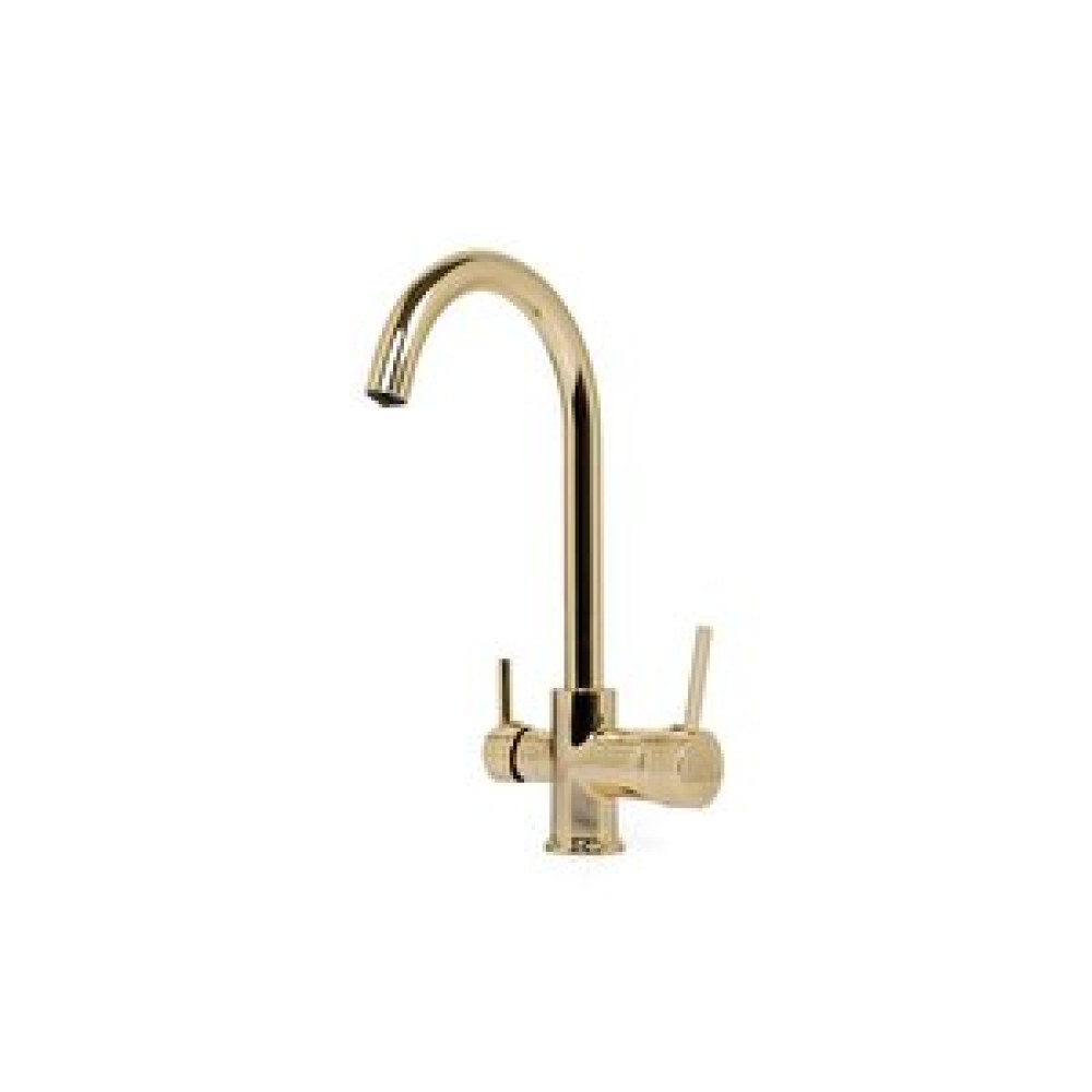 Hesaplı Çarşım Ema Gold Arıtmalı Mutfak Evye-lavabo Bataryası Bataryalar Fiyatı