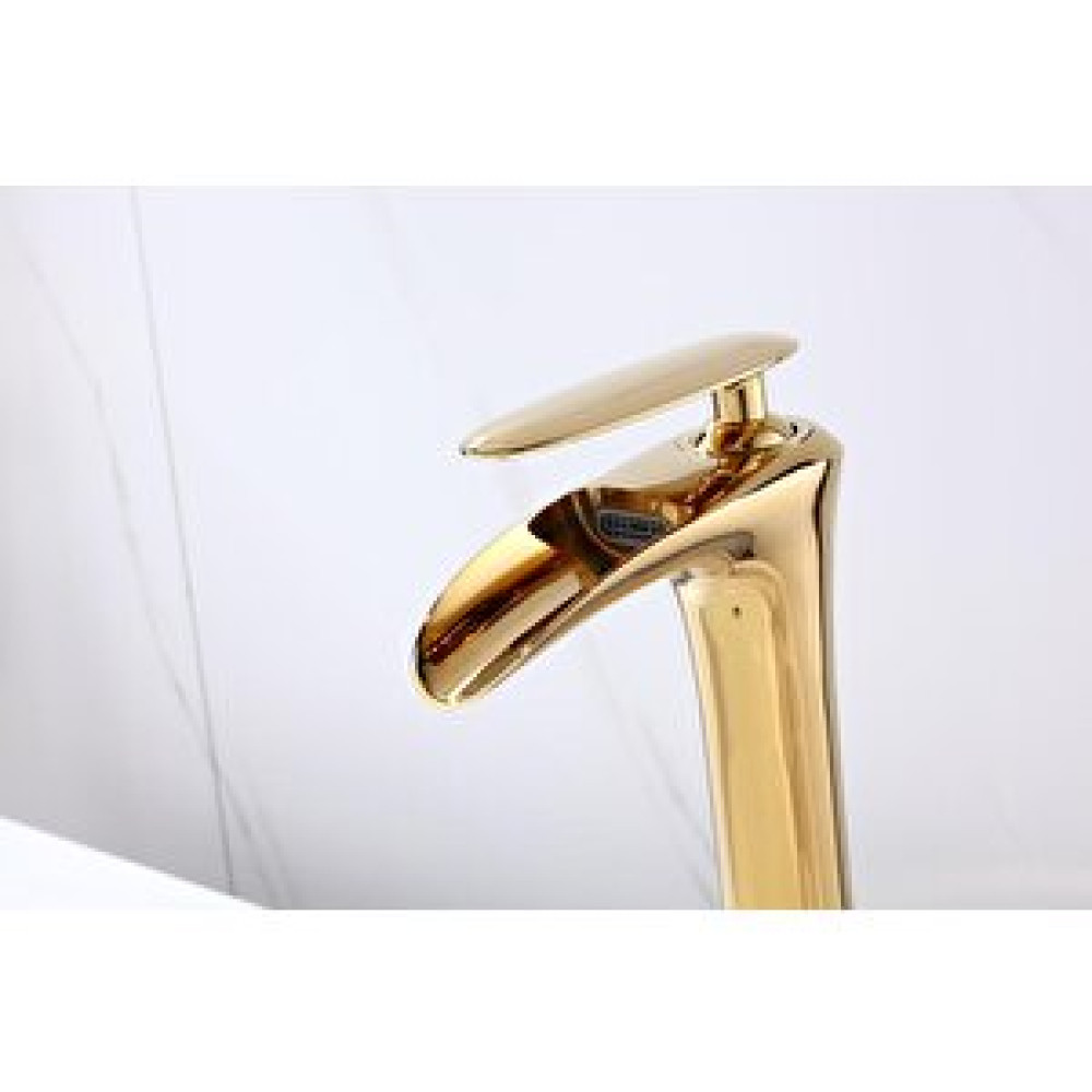 Hesaplı Çarşım Gold Çanak Yeni Şelale Lavabo Bataryası Bataryalar Fiyatı