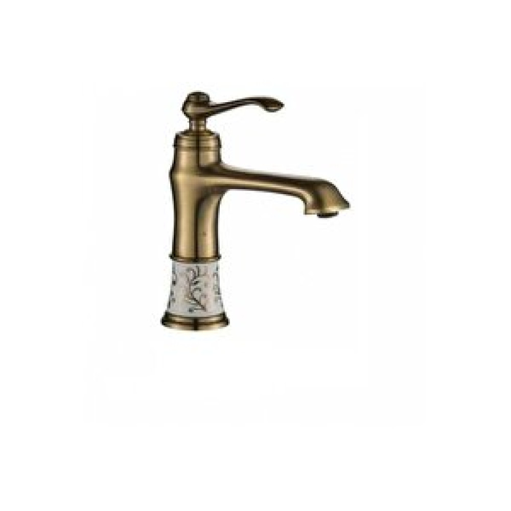 Hesaplı Çarşım Seramik İşlemeli Antik Lavabo Bataryası Bataryalar Fiyatı