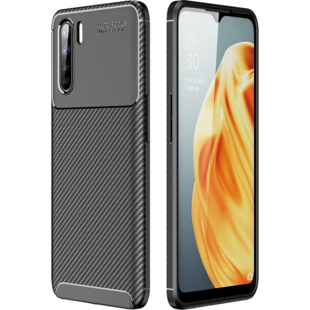 Hesaplı Dünya Oppo A91 Kılıf Esnek Tpu Silikon Siyah Cep Telefonu Kılıfı Fiyatı