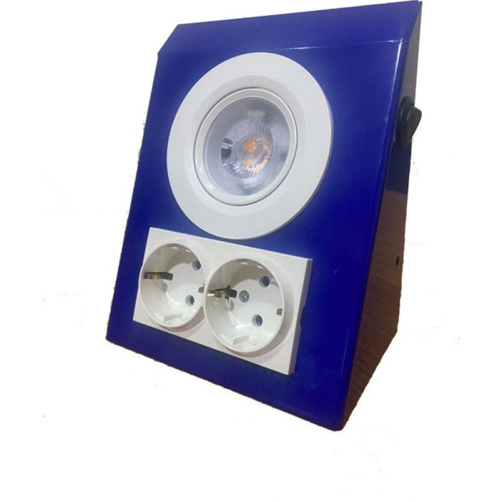 Hesaplısı Burada Trendlight Tezgah Dolap Altı Priz 6W LED Aydınlatma - Mavi - BEYAZ Elektrik ve Aydınlatma Fiyatı