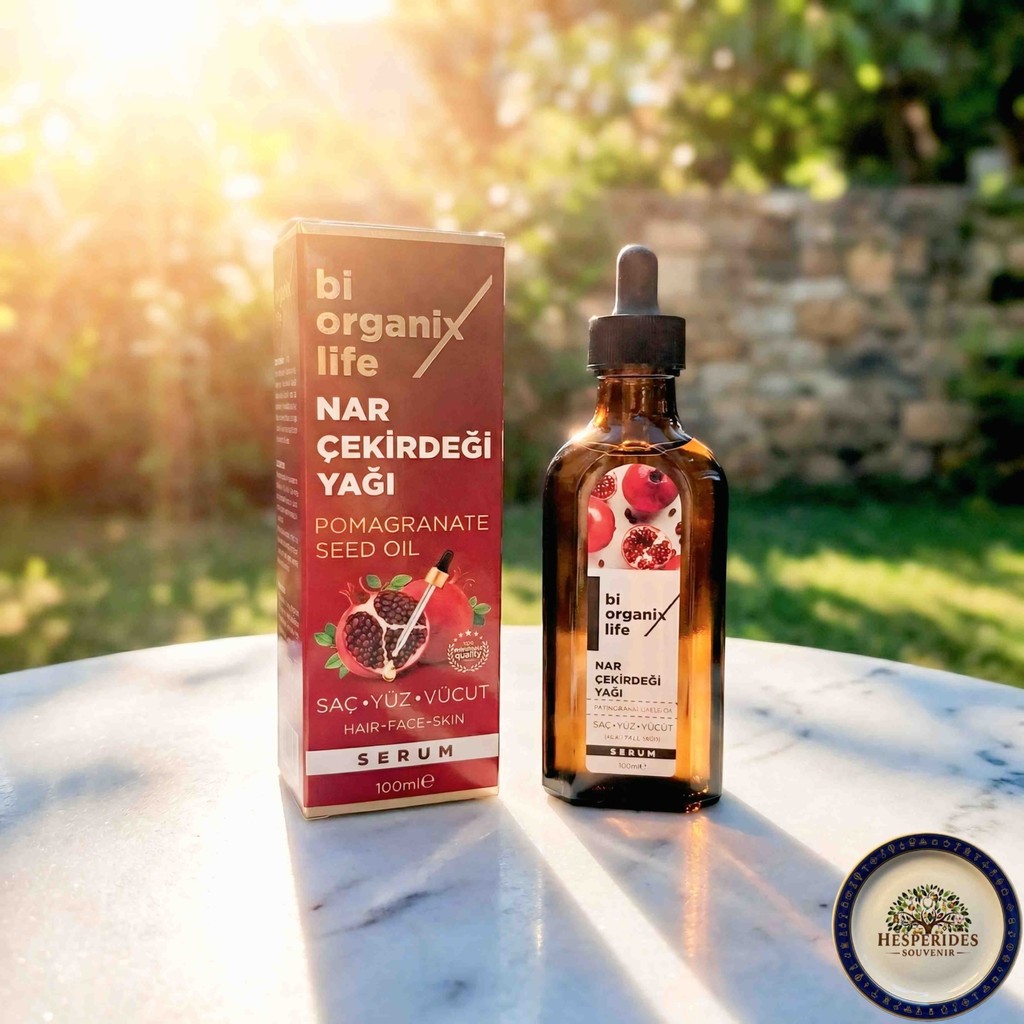 Hesperides Souvenirs Nar Çekirdeği Yağı Serumu 100 ml - Aydınlatıcı ve Nemlendirici Cilt & Saç Bakım Yağı Diğer Fiyatı