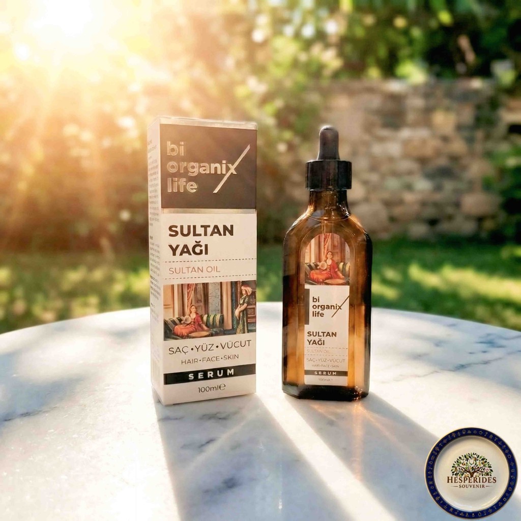 Hesperides Souvenirs Sultan Yağı Serumu 100 ml - Aydınlatıcı ve Nemlendirici Cilt & Saç Bakım Yağı Diğer Fiyatı