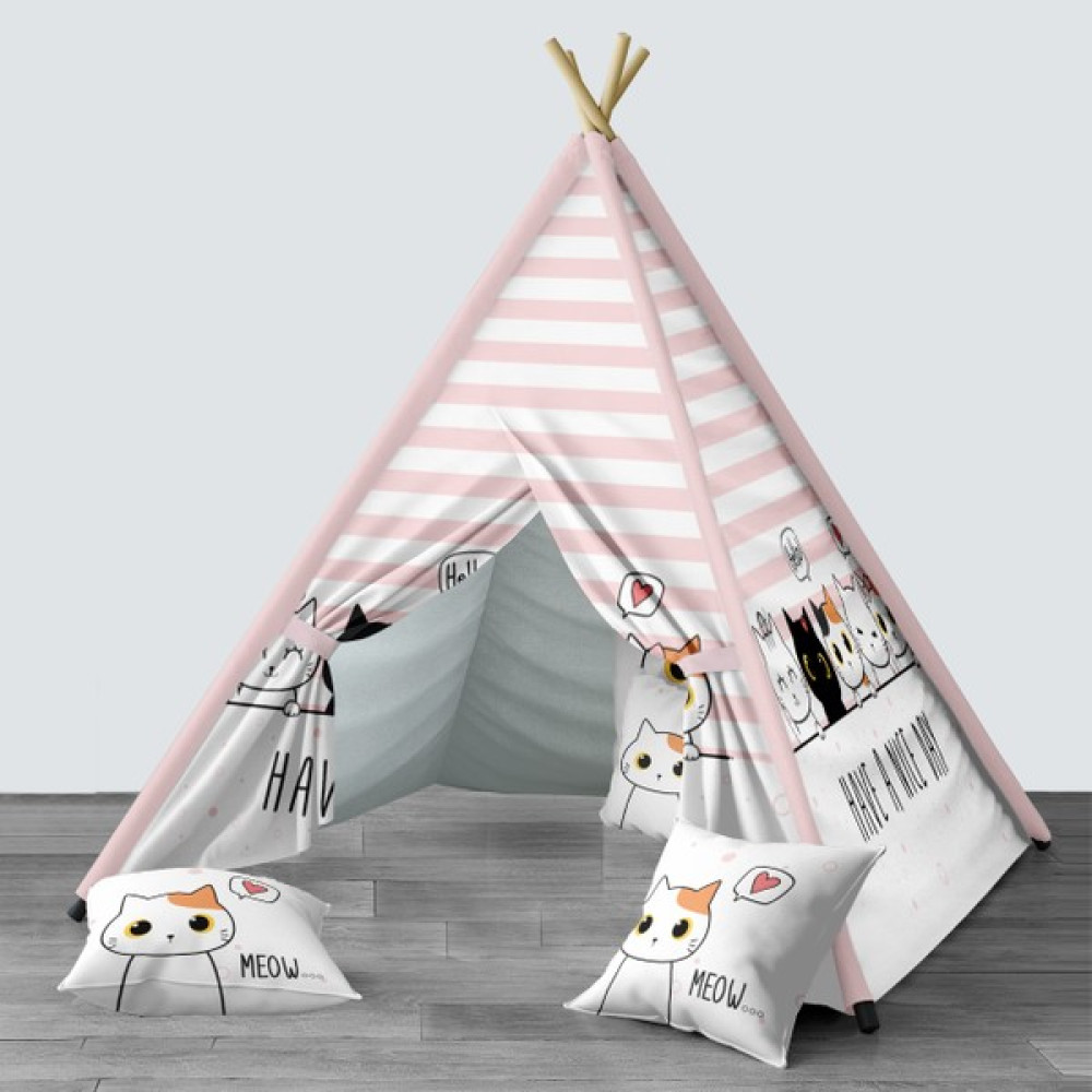 HET Concept Bebek, Çocuk Odası Minderli/mindersiz Oyun Çadırı ve Evi Model 00062 - Beyaz Eğitici Oyuncak Fiyatı