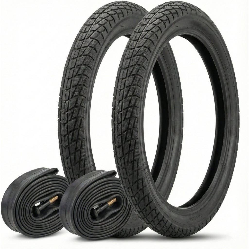 Heugers Black Cat Zırhlı Ön Arka Set Iç Dış Lastik 20X1.95 – 5 mm Zırh Kalınlığı, Elektrikli Bisikletlerle Uyumlu Elektrikli Bisikletler Fiyatı