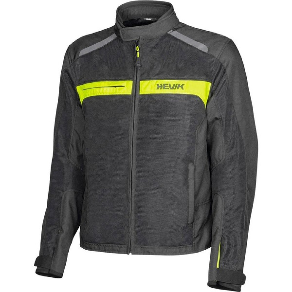 Hevık Scırocco Korumalı Yazlık Motosiklet Montu Siyah-Neon Sarı - L Motorsiklet Montları Fiyatı