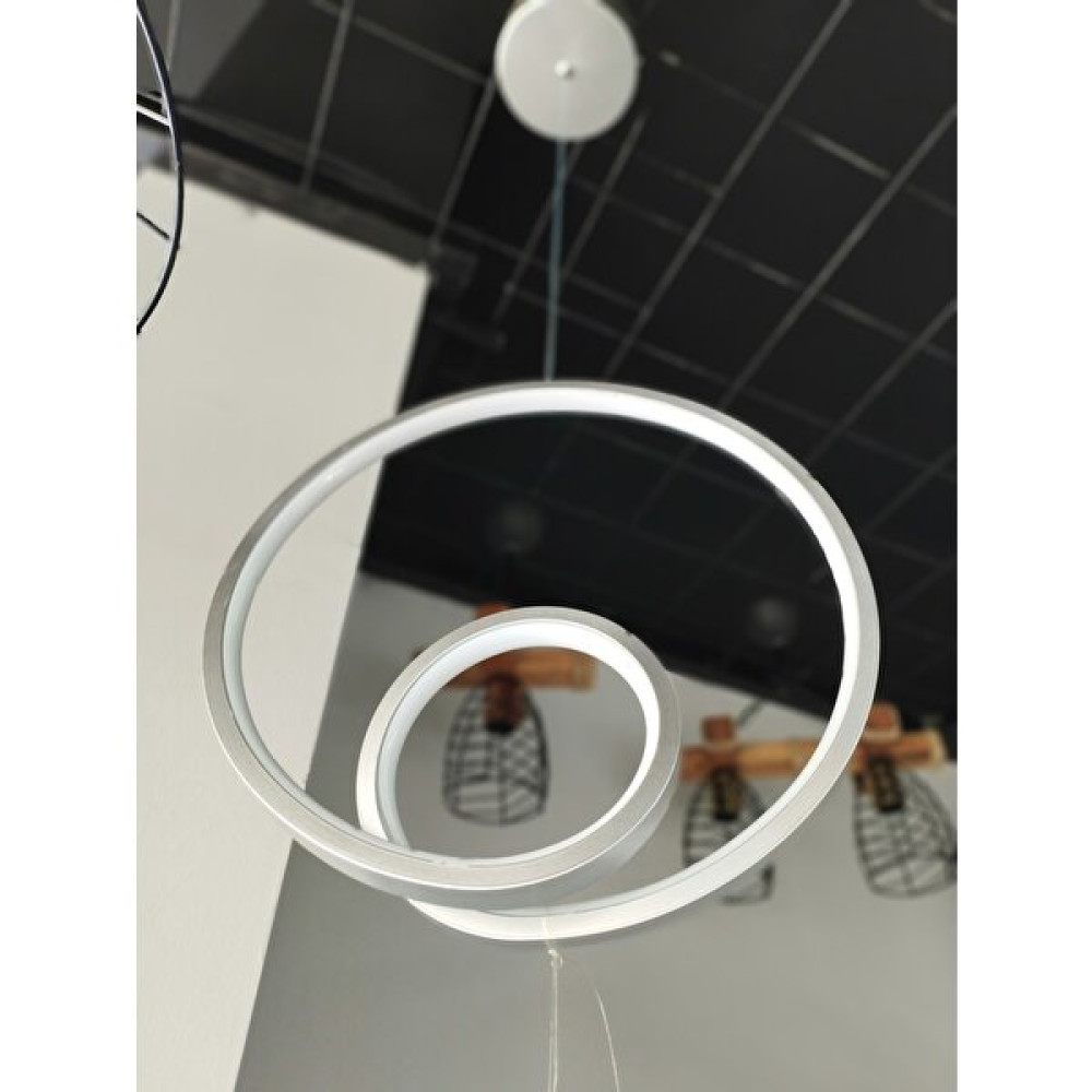 Hevsel Küçük Halka Beyaz Gövde Sarkıt Model Modern LED Aydınlatma Avize Fiyatı