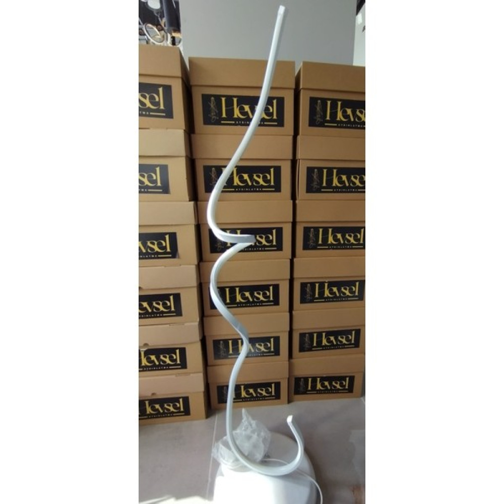 Hevsel Modern LED Lambader Model-2 Beyaz Gövde, Beyaz Işık Rengi Lambader Fiyatı
