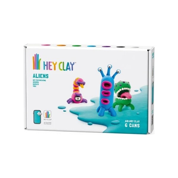 Hey Clay Yaratıcı Kil Seti - Burger, Trio, Scorpio Diğer Fiyatı