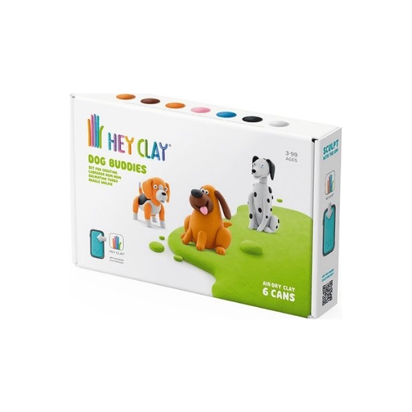 Hey Clay Yaratıcı Kil Seti - Labrador Nom Nom, Dalmatian Turbo, Beagle Walkie Diğer Fiyatı