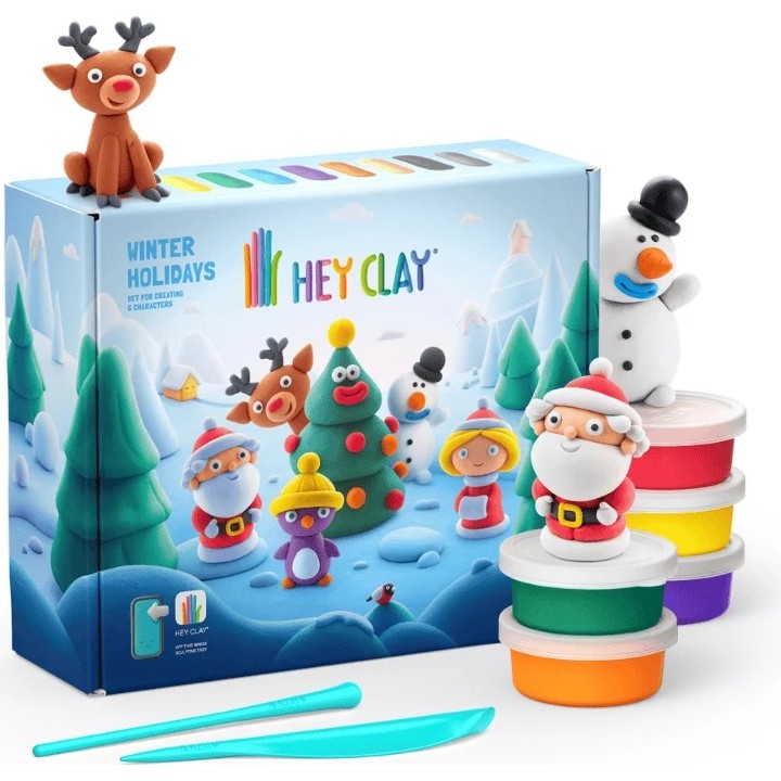 Hey Clay Yaratıcı Kil Seti - Winter Holidays Diğer Fiyatı