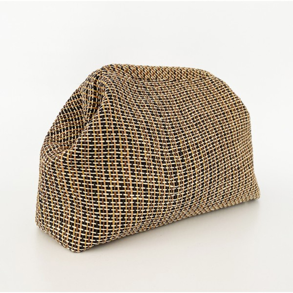 Heybes Kadın Çizgili Jüt Hasır Clutch El Çantası Bayan Çanta ve Cüzdan Fiyatı