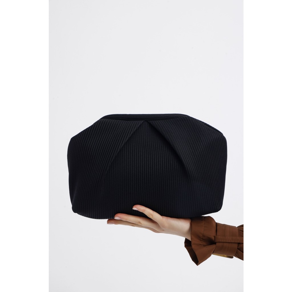 Heybes Kadın Siyah Piliseli Clutch El Çantası Diğer Fiyatı