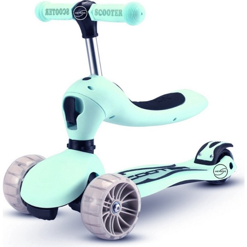 Heydiye Scooter (Davinci Model) Işıklı Teker Bebek / Çocuk Bisiklet + Kaykay Açık Hava, Deniz ve Spor Oyuncakları Fiyatı