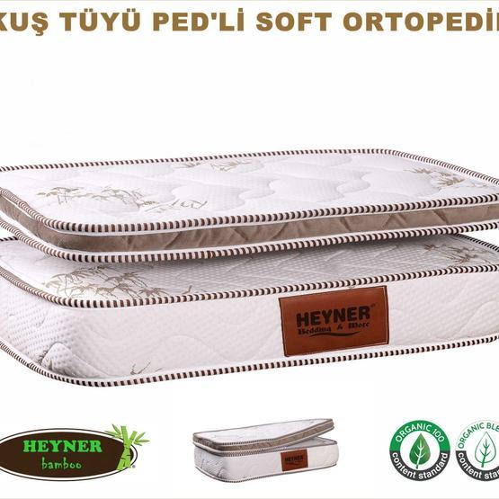 Heyner Bamboo 70x180 cm Ortopedik Tek Kişilik Yaylı Yatak