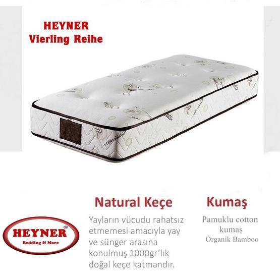 Heyner Bamboo 90x190 cm Ortopedik Yaylı Yatak