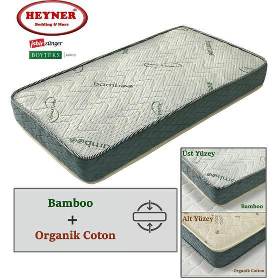 Heyner Bamboo Ortopedik 70x160 cm Tek Kişilik Yatak