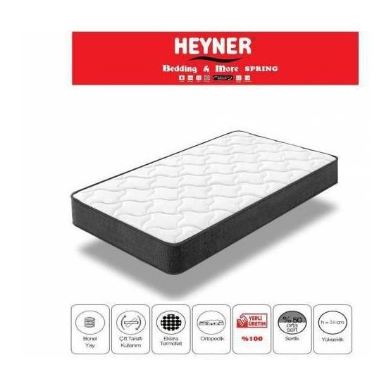 Heyner X-Fittbed Ortopedik 80x190 cm Yaylı Yatak