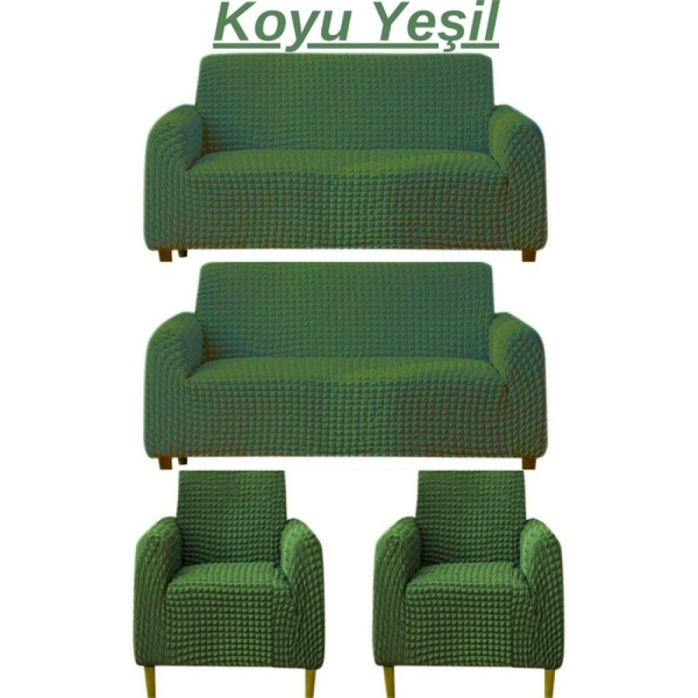 Heytgah 3+3+1+1 Bürümcük Eteksiz, Lastikli, Esnek, Yıkanabilir Koltuk, Kanepe, Çekyat Takımı Örtüsü. Heytgah Koltuk Takımı Kılıfı - 180 x 230 cm Koltuk & Kanepe Örtüsü Fiyatı