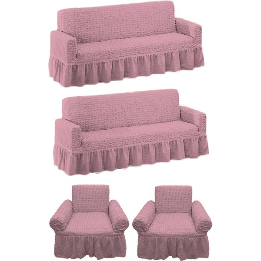 Heytgah Bürümcük Lastikli Kanepe Örtüsü Likralı Koltuk Örtüsü Iki 3'lü Iki Tekli Çekyat Örtüsü - Pudra - 180 x 230 cm Koltuk & Kanepe Örtüsü Fiyatı