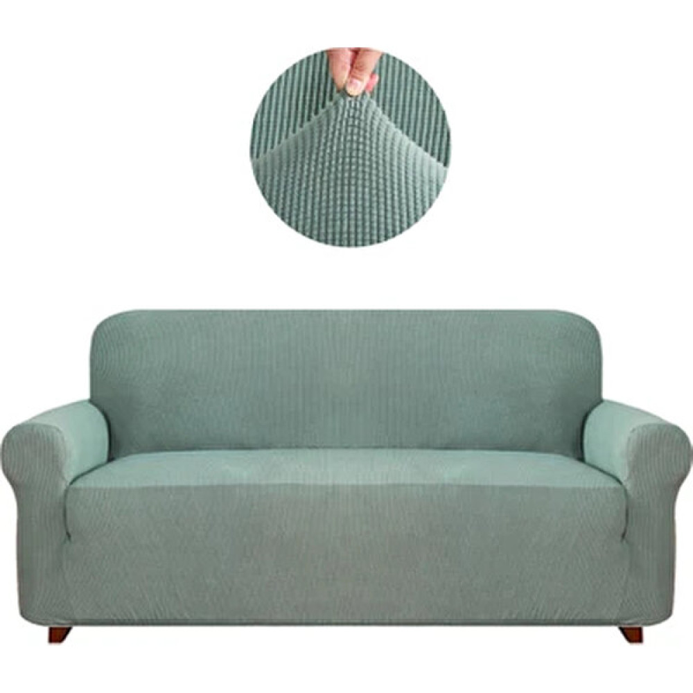 Heytgah Likrali Koltuk, Kanepe, Çekyat Örtüsü 3 Kişilik Koltuk Örtüsü Lastikli, Pitikare Desen - Mint - 180 x 230 cm Koltuk & Kanepe Örtüsü Fiyatı