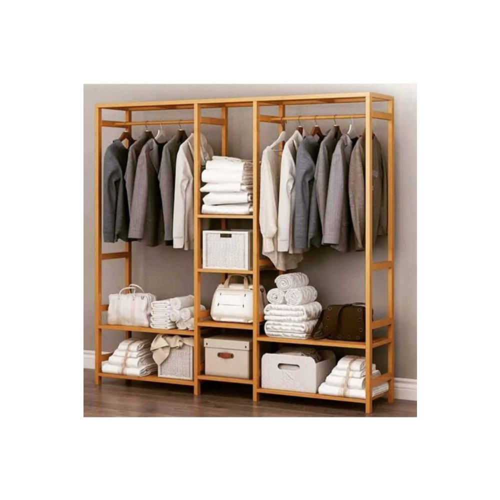 HGALP Desing Açık Gardırop Elbise Askılığı 150*140*30 4*4_30=19ds 150-180 cm Beden Gardrop & Dolap Fiyatı