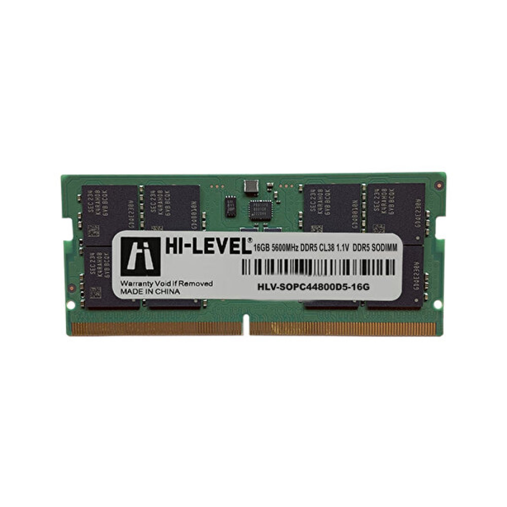 Hi-Level Hlv-Sopc44800D5-16G 16 GB (1x16 GB) Ddr5 5600 MHz Cl40 RAM RAM Bellekler Fiyatı
