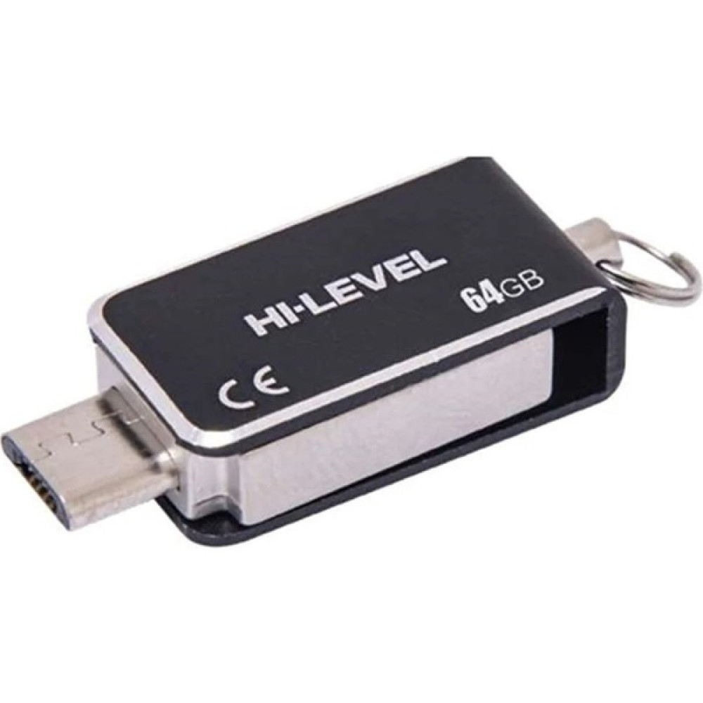 Hi-Level Mini Otg 64 GB USB Bellek - Siyah Flash Bellekler Fiyatı