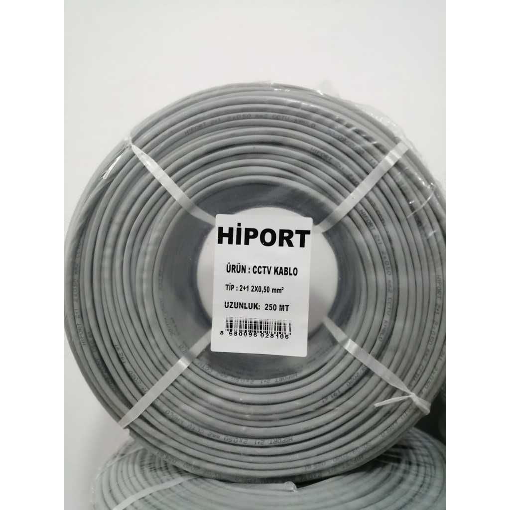 Hi Port 2+1 2*0,50 Cctv Kablo 250 mt Diğer Fiyatı