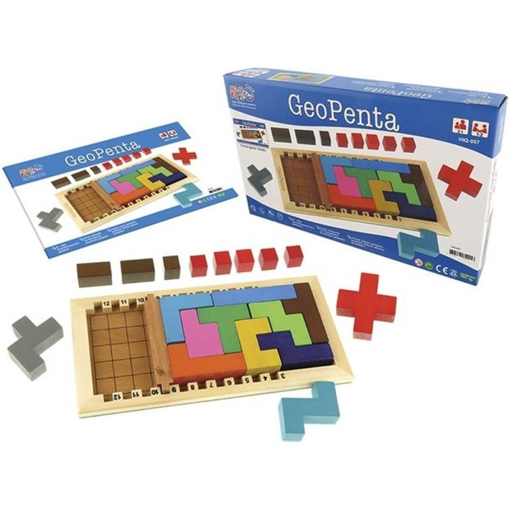Hi-Q Toys Geopenta -Katamino Akıl Oyunu - Renkli Çocuk Oyuncağı Fiyatı