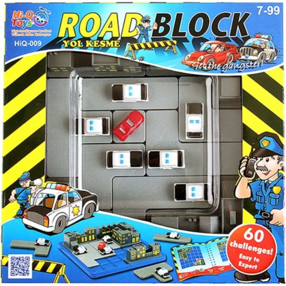 Hi-Q Toys Hi-Q Road Block Yol Kesme Hırsız Polis Çocuk Zeka Oyunu HIQ-009 - Renkli - 1 Adet Oyun & Hobi Fiyatı