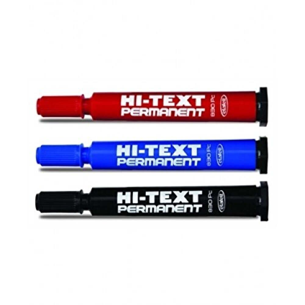 Hi-Text 830pc Asetat Kalemi Kırmızı CD-DVD-Asetat Kalemi Fiyatı