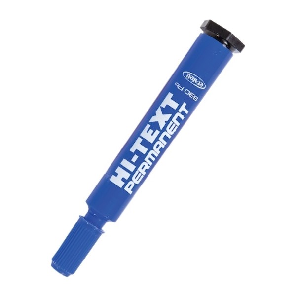 Hi-Text Hı-Text Permanent Marker ( Koli Kalemi ) Yuvarlak Uç Siyah 12 Li 830 - Mavi Kalem & Yazı Gereçleri Fiyatı